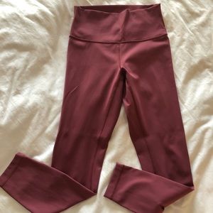 Lululemon wunder under leggings